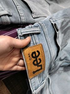 Totally Used Jeans Branded Colour Faded Siz M