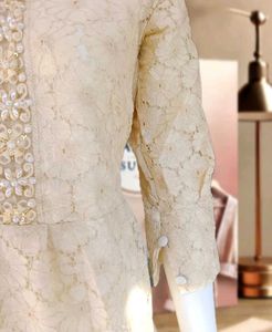 BEAUTIFUL BEIGE LACE DRESS