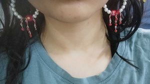 Vampire Blood Drop Earrings