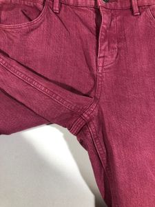Madewell Pink Skinny Fit Jeans (Women’s)