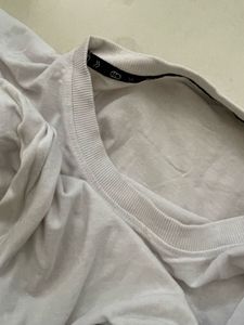 Sleeveless white Top Unisex