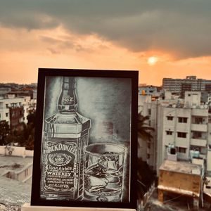 Combo Of 2 Framed Hand Made  Artwork