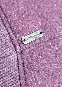Women Embellished Poly Cotton Sweater
