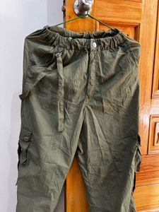 Olive Green Cargo Pants