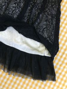 Stretchy  Black Lace Dress Bust 34-36