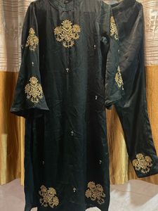 Bottle Hand Worked Kurta Set