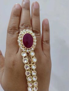 Statement Ring Bracelet