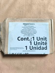 AmazonBasics HDMI Switch