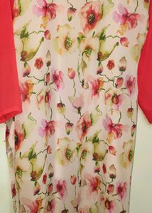 Floral Print Tunic Top