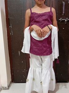 Sharara For 10 Year Girl 💜