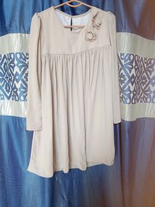 Beige Colour Korean Top