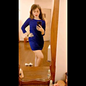 Blue Dress (Velvet)