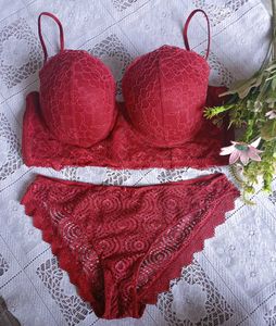 Red Lace Lingerie Set