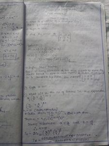Business Mathematics Solved Question Paper CBCS