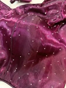 Wine Colour Jimichu Blouse