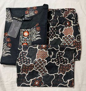 Point 8 Kurta Set Deeptex