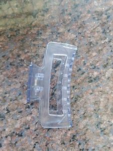 Clear Hair Claw Clip
