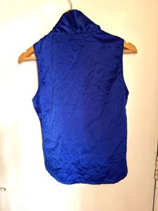 Beautiful Satin Top With Tie