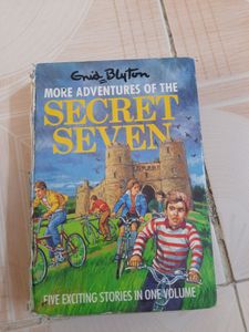 combo of 2 books mire adventures of secret seven and cold muntain