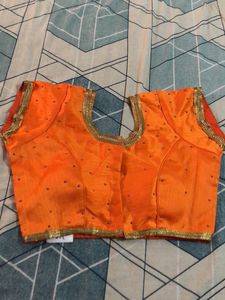 Orange Blouse