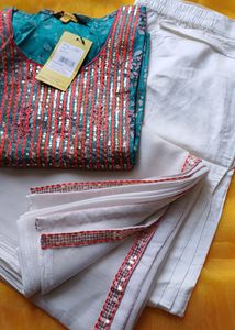 Global Desi Suit Set With Sequence Work #suit