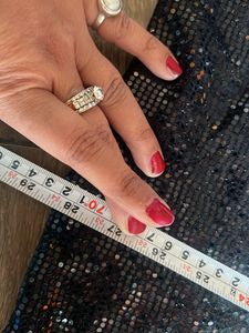 Mango Sequin One-Shoulder Party Dress XS