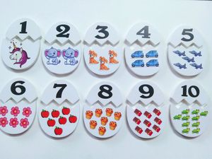 Price reduced CRACKER EGGS Number Puzzle