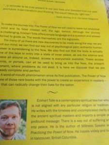 The power Of Now - Echkart Tolle