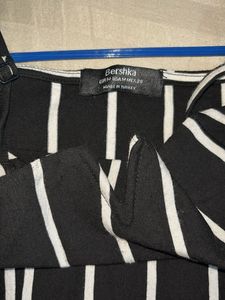 Striped  Bershka Jumpsuit