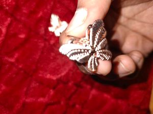 Rose Gold Floral Clip-On Earrings