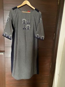 Elegant Grey printed Kurta from (W)16