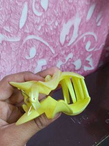 Floral Hair Claw Clip