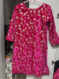 New Valvet Partywear 2 PCs Set For M &amp;L