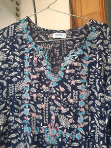 Navy blue gota patti kurta 💕