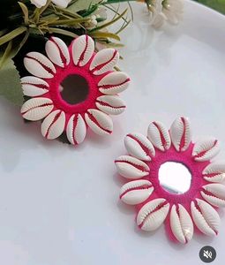 Navratri Fabric Earrings 😍