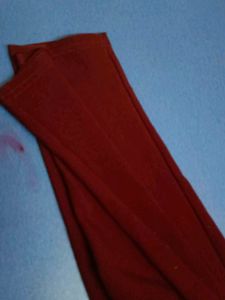 Maroon Leggings