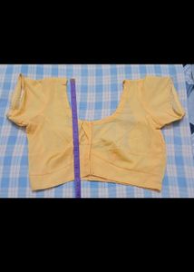 Elegant Yellow Blouse