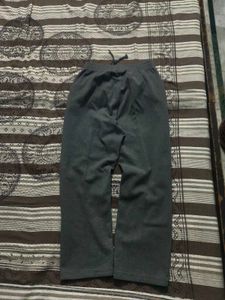 Gray Casual Pants