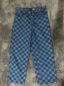 Checkerboard Jeans