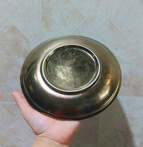 2 Ceramic Snack Plate 🍽 (Copper Color)