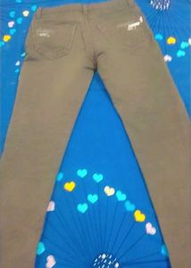 Olive Green Jeans