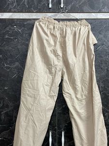 Beige Casual Pants