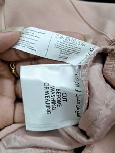 Blush Pink High-Waisted Formal Trouser