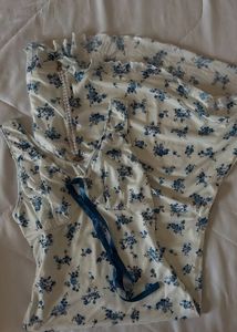 coquette bluebell maxi dress