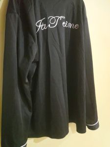 Black Satin Nightsuit