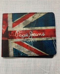 🆕Pepe Jeans London Men&#39;s GenuineLeather Wallet