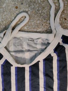 Striped Sleeveless Dress