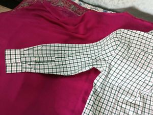 Craft Brand Shirt For Men - Green Stripes