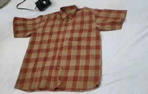 Checked Half Sleeves Shirt