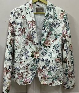 Floral Print Blazer